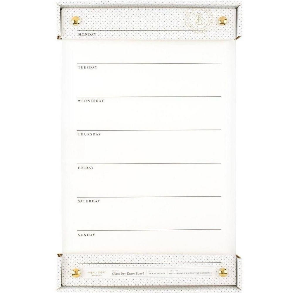 Glass Dry Erase Board by Sugar Paper Essentials